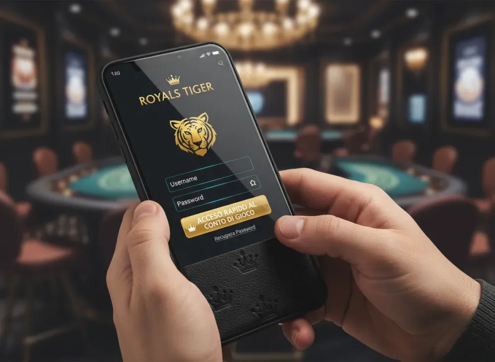 Royals Tiger login – accesso rapido al conto di gioco
