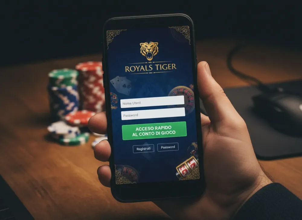 Royals Tiger login – accesso rapido al conto di gioco