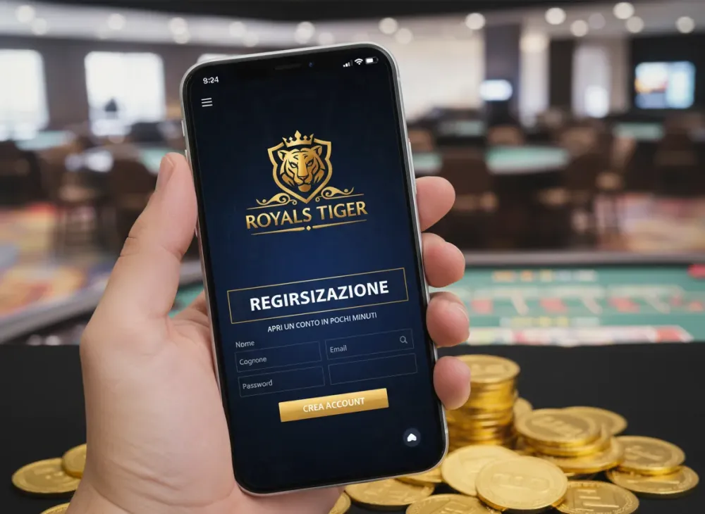 Royals Tiger registrazione – apri un conto in pochi minuti