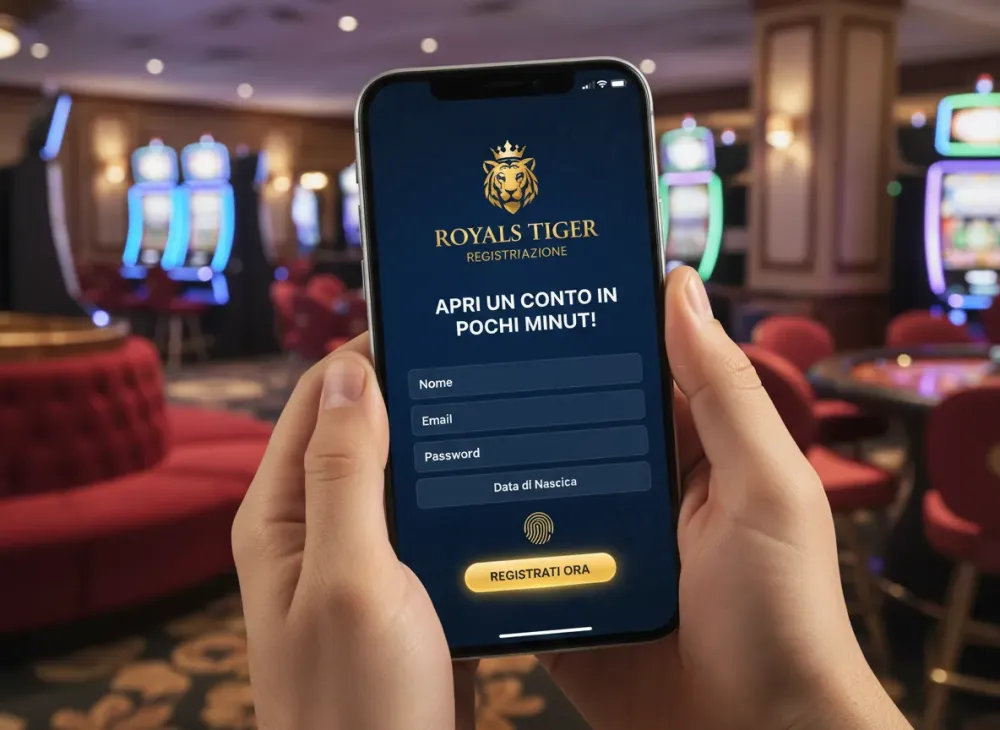 Royals Tiger registrazione – apri un conto in pochi minuti